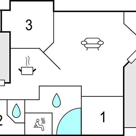 Nice Home In Graested With Sauna